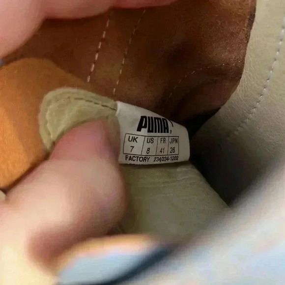 Rudolf Dassler Schuhfabrik by PUMA Sneakers Lace Up blue Leather 8 - Picture 7 of 8